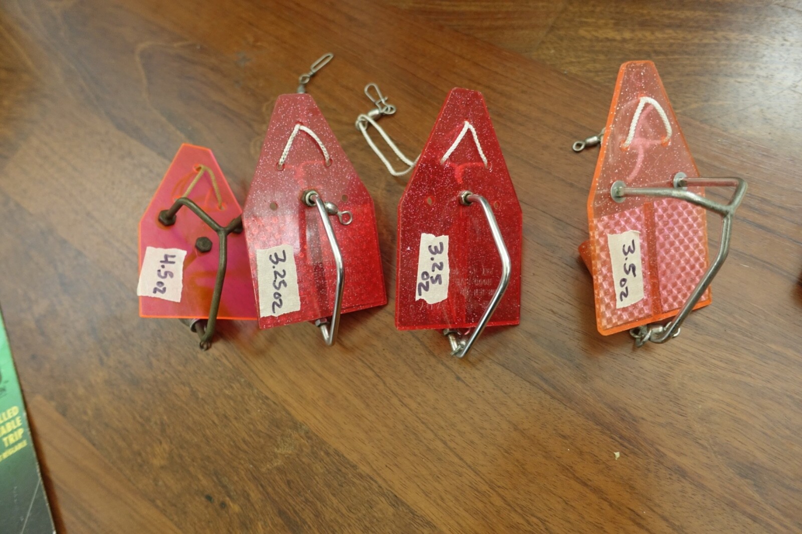 Vintage Trolling Diver Lot Luhr Jensen Pink Lady, Les Davis DEEP SIX