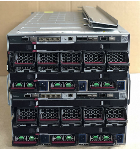 HPE Synergy 12000 6x 480 Gen9 384GB RAM 168 Cores 2x 40GB VC's Entry Level Frame - Picture 2 of 2