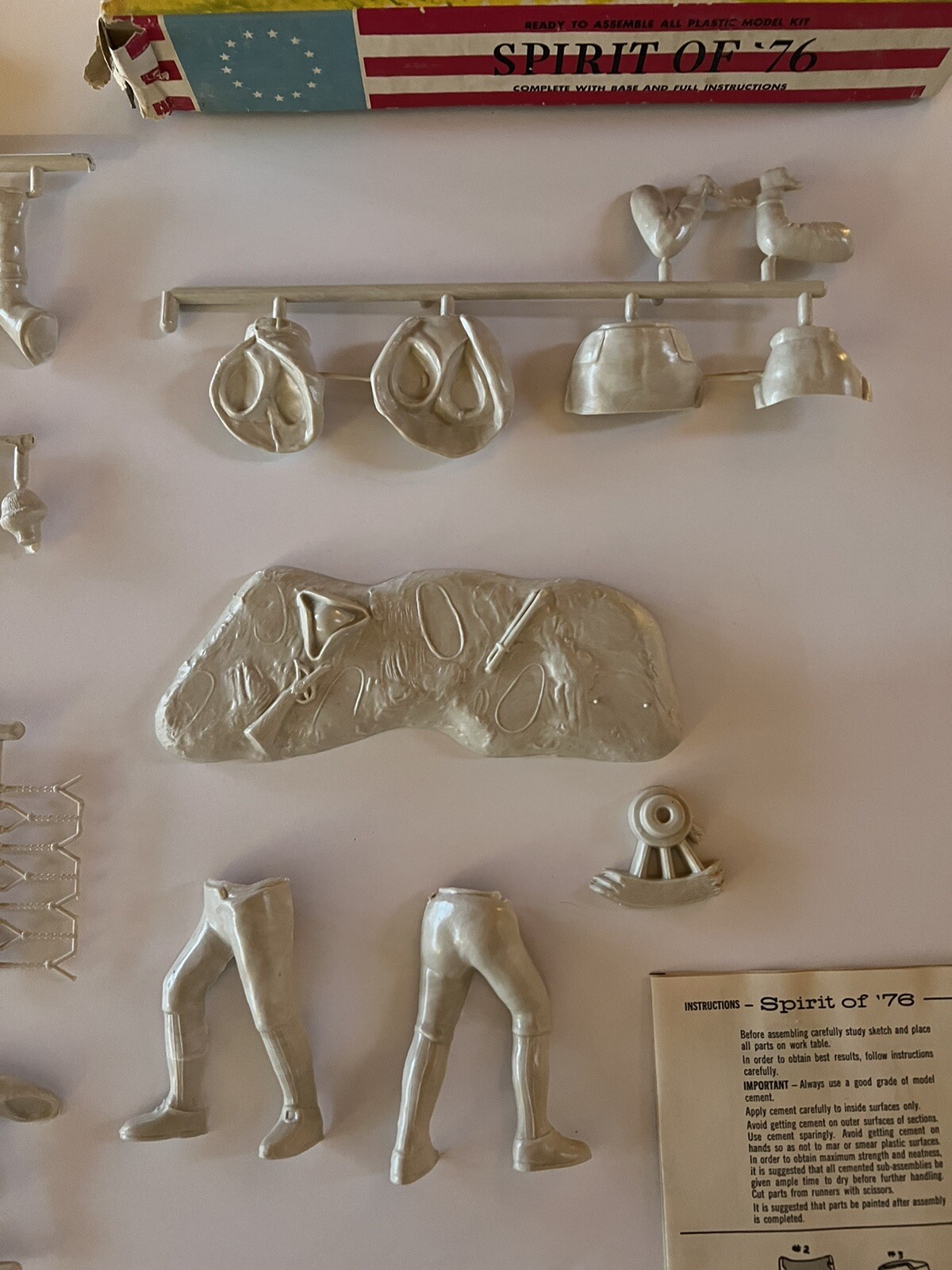 Vintage Palmer Plastics, Inc. ‘SPIRIT OF ‘76’ 1/12 Scale Plastic Model