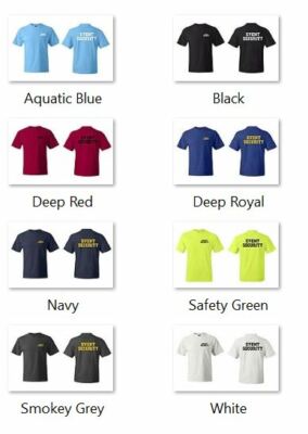 Event Security T-shirts Event Bouncer Staff Party Guard Tees S-4XL
