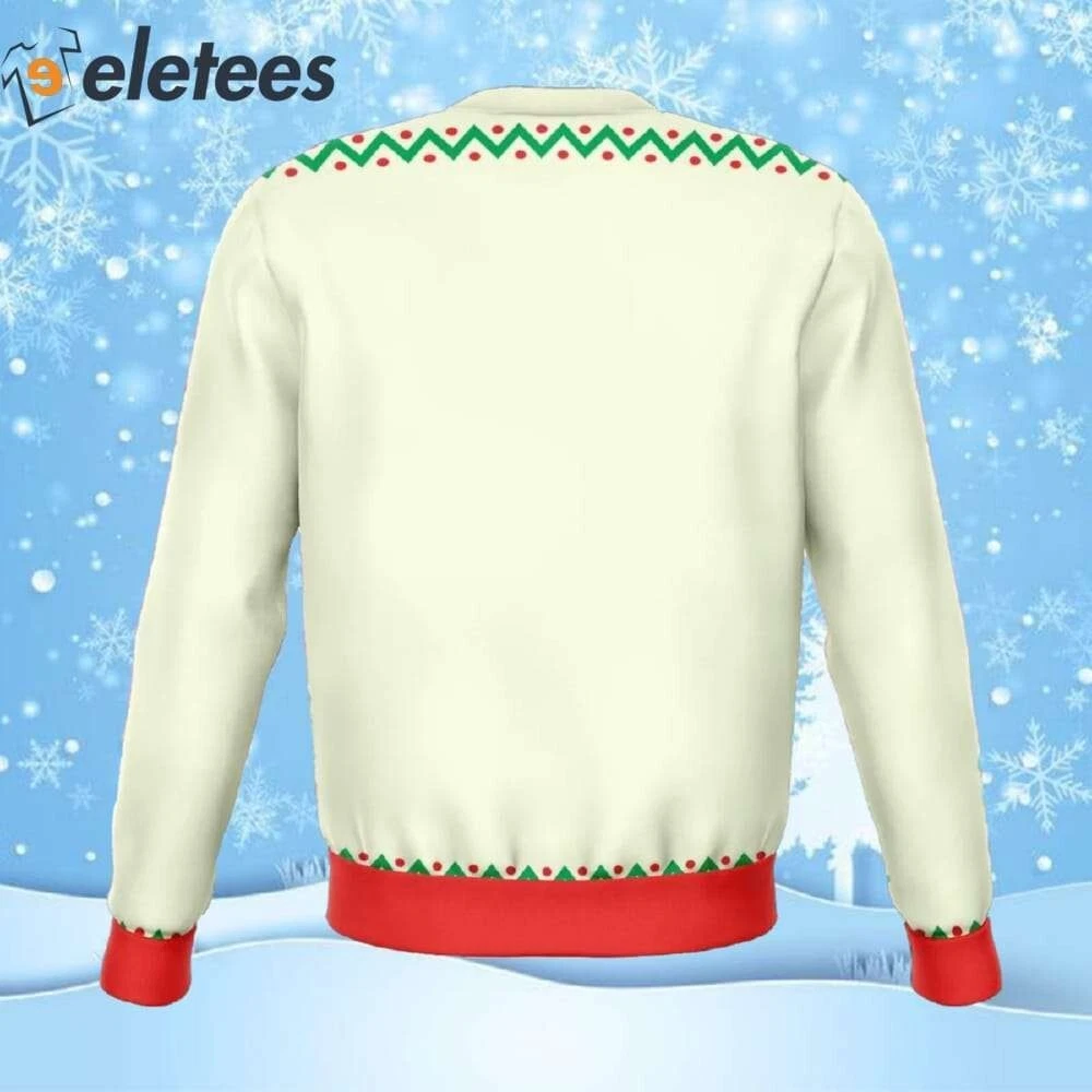 Kiss It Under Mistletoe Funny Ugly Christmas Sweater E0DPN79S