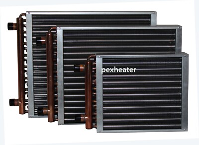 Finned Coil Water to Air Heat Exchanger, 1