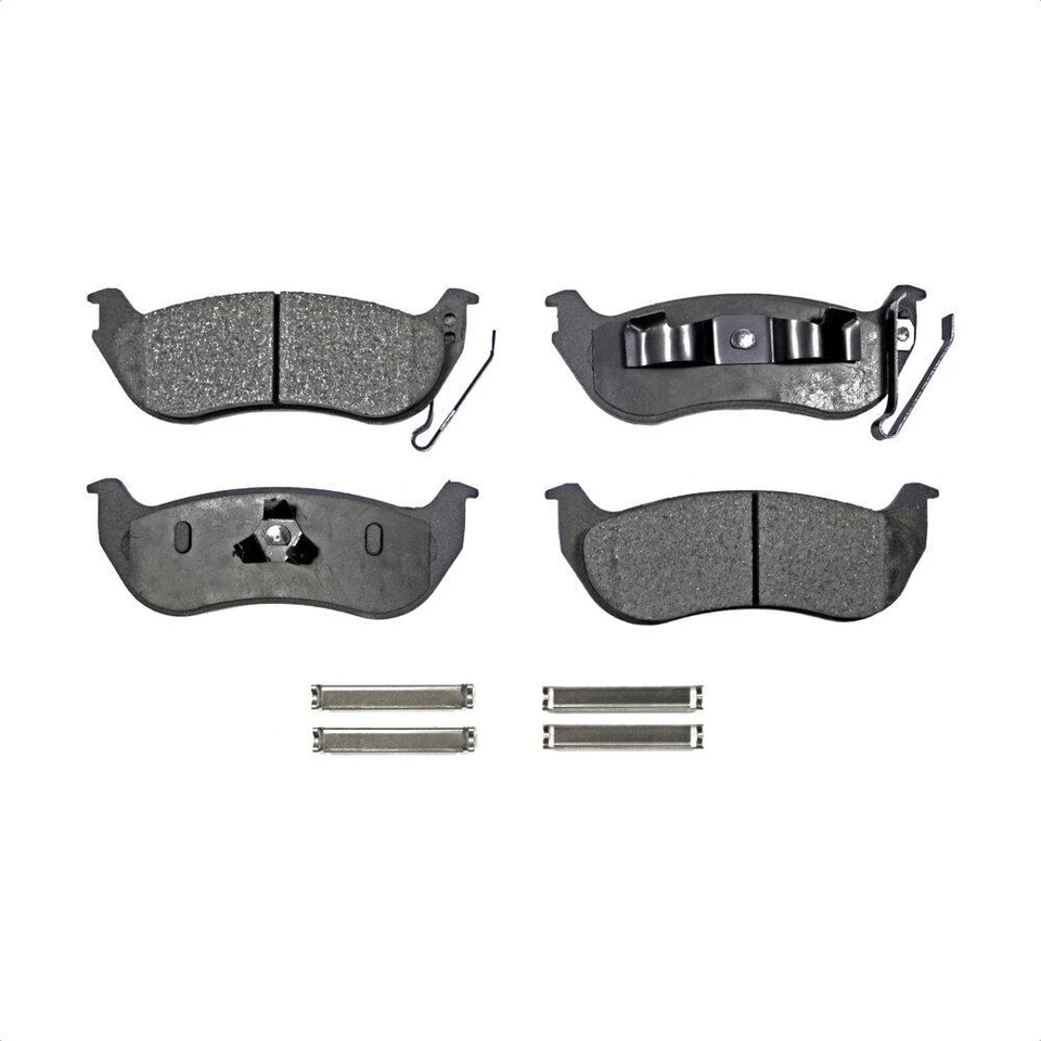 Front Rear Ceramic Brake Pads And Parking Shoes Kit For Ford Explorer Sport Trac - Image 4 of 4