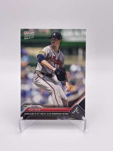 2023 Topps Now 654 Max Fried