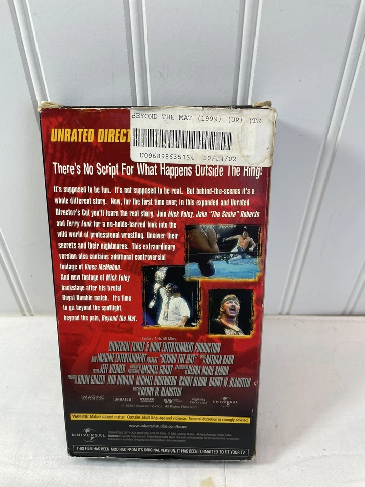 BEYOND THE MAT (VHS, 1999) - Изображение 4 из 4