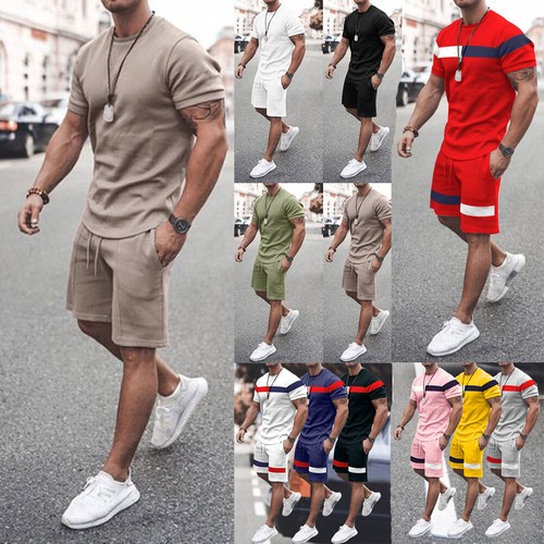 men's casual short outfits