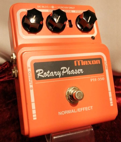 MAXON PH-350 Rotary Phaser Guitar Effects Pedal Made in Japan