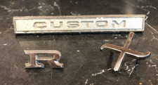 Custom Car Emblem W R And X