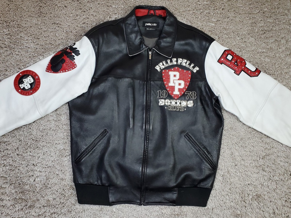 Pelle Pelle Marc Buchanan Leather Jacket Boxing 🥊🥊Sz56(2 Pelle Pelle Marc Buchanan Leather Jacket Boxing 🥊🥊Sz56(2