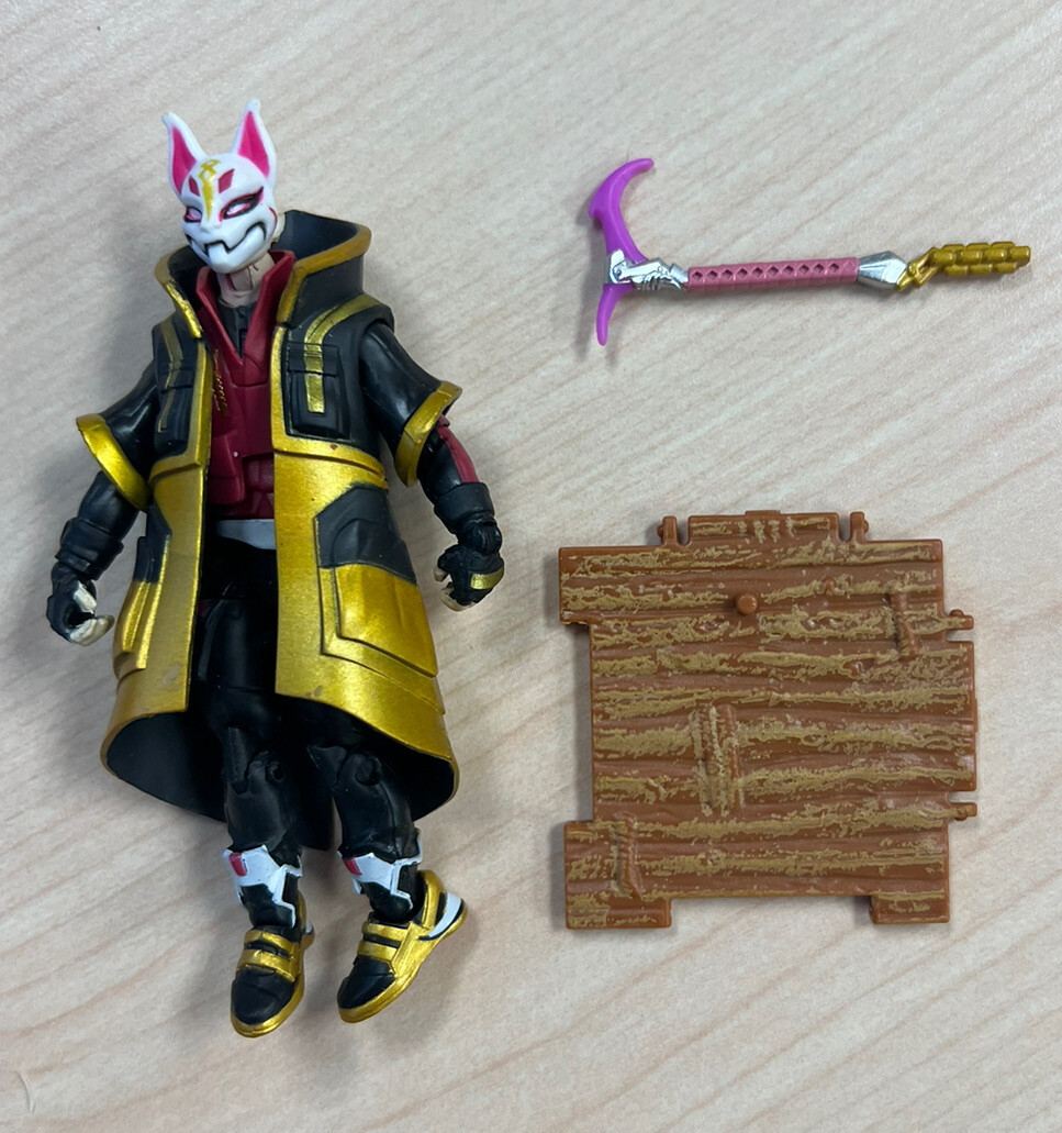 フィキア４点 セット Fortnite Drift 4 inch Action Figure Jazwares Epic Games Loose With
