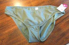 NWT So Bikini bottom Willow Green sz XL 15-17 jr girls 26 swim