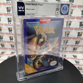 Code Name Viper CAPCOM Super New Sealed VGA WATA CGC Gamecube NES SNES Contra