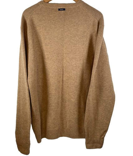 Nautica Wool Blend Crewneck Nordic Fair Isle Sweater Men's XL Beige - Picture 3 of 7