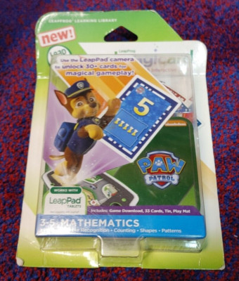 Leap Frog Imagicard Digital Game and Cards (Mathematics 3-5 Years) Brand New