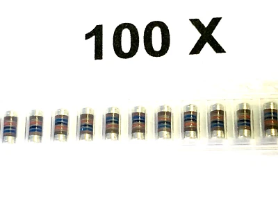 VISHAY/BEYSCHLAG 43K, 43 kΩ, 1W, 1%, 50ppm, Melf, 0207, 43KOhm, MMB02070C4302FB200, 100 Stück