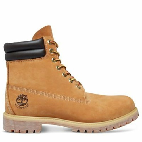 Timberland donna Waterville 6 inch waterproof boot wheat nubuck (giallo) |  eBay