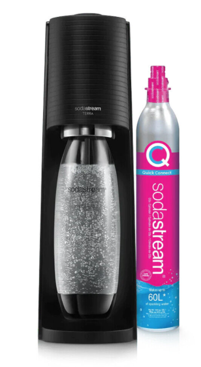 2025 SodaStream Spirit Sparkling Water Drink Maker Terra Pack Soda