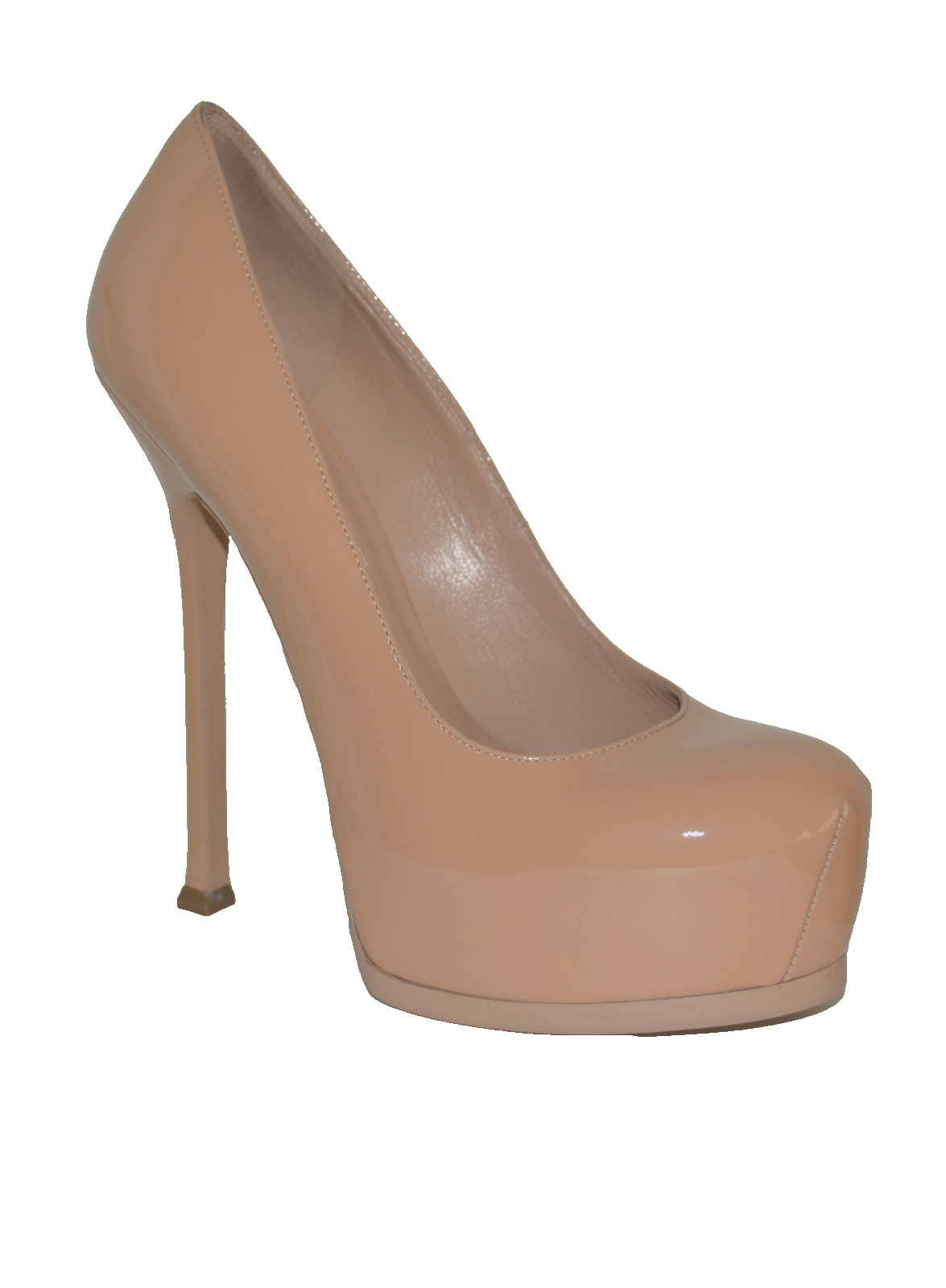 SCARPE DÉCOLLETÉ NUOVE CON SCATOLA YSL SAINT LAURENT TRIBTO IN PELLE EU 40 US 10