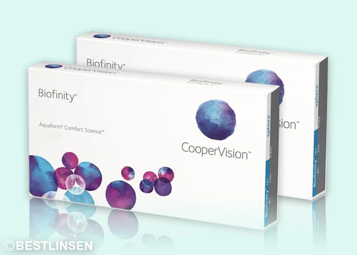 Biofinity Aquaform CooperVision 2x6 - Kontaktlinsen - Neu&OVP + Behälter gratis