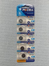 5 Pack CR1220 1220 PK CELL Lithium 3v Battery USA Free SHIP FRESH 12/2030