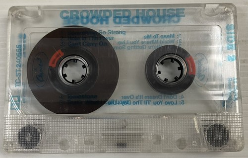 Crowded House Debut Music Cassette Tape TC-ST-240555 Capitol 1986 Original - Picture 16 of 24