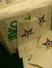 Eastern Star OES dinner napkins 200  banquet serviettes 1 package lunch