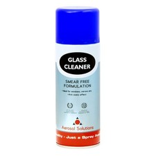 Glass Cleaner Smear Free Formulation 400mL Spray Smear Free Dirt Remover 0.4L