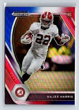 2021 Panini Prizm Draft Picks Najee Harris (RC) Red White & Blue Prizm Alabama 