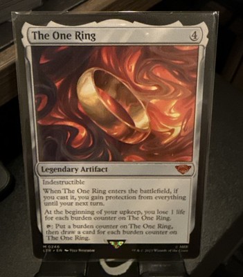 MTG The One Ring  Lord Of The Rings Tales Of Middle Earth Pack Fresh (Regular)