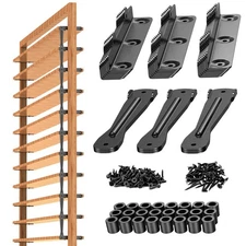 Louver Hardware Kit Metal,Heavy Duty Complete Set for Louver Shutters, Outdoo...