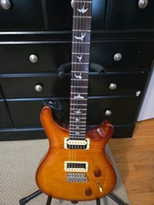 Paul Reed Smith PRS SE Custom 24 Exotic Top 2018 Zebra Wood