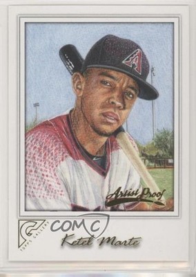2017 Topps Gallery Artist Proof Ketel Marte #97 0w7