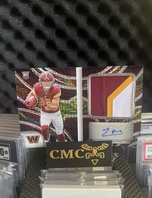 2024 Panini Spectra - Rookie Booklet RPA Luke McCaffrey #RGH-LMY Meta Prizm /15