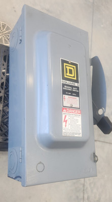 Square D D323N General Duty Safety Switch - 100A 240VAC 3Phase