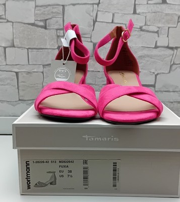 Tamaris Keilsandalette, Damen, Sandale, Fuxia