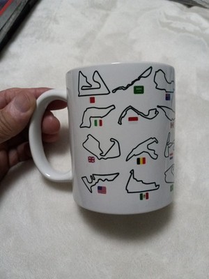 Formula 1 2024 Mug   F1 Race Track Coffee Cup, Motorsport Fan Gift New