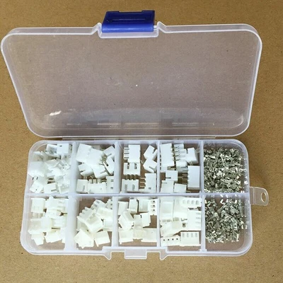 MARKENLOS 250x Micro Mini Stecker 2Pin 2.54mm 2 3 4 5-Pin CRIMP SET, JST XH Kompatibel SET