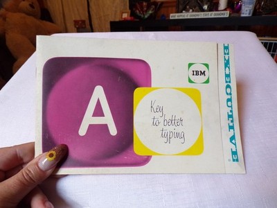 VTG IBM Key To Better Typing