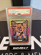 PSA 9 2023-24 Panini Prizm Prizms Multi Wave #164 Toumani Camara RC ROOKIE /88