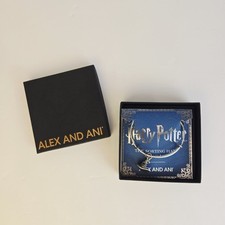 Harry Potter Sorting Hat Silver Bangle Bracelet ALEX AND ANI NWT