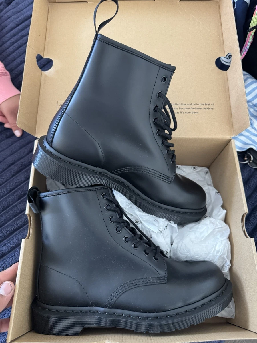 Dr Martens 1460 Black Smooth In Men's Boots for sale | eBay