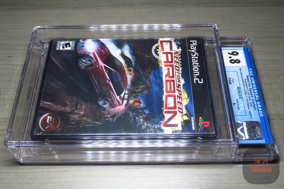 CGC 9.8 A+ - Need for Speed: Carbon Black-Label PlayStation 2, PS2 2006 NEW! - Image 4 of 4
