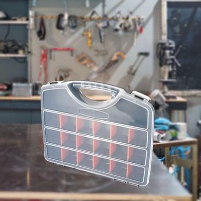 Werkzeug Organizer Box Tool Hülle mit transparentem Deckel