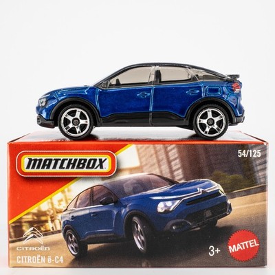 2026 Matchbox Power Grabs #54 Citroën ë-C4 ECLIPSE BLUE | FSB