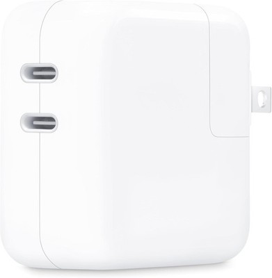 Apple MW2K3AM/A 35W Dual USB-C Port Power Adapter