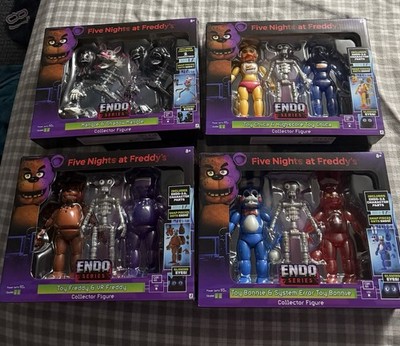 Five Nights at Freddy s Endo Series 2 Set of 4 Bonnie Freddy Chica Mangle FNAF