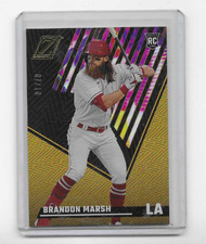 2022 Panini Chronicles Zenith Brandon Marsh #1 Angels /10 (RC)