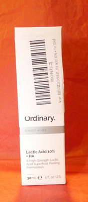 NEW The Ordinary Lactic Acid 10% + HA 1 oz NIB