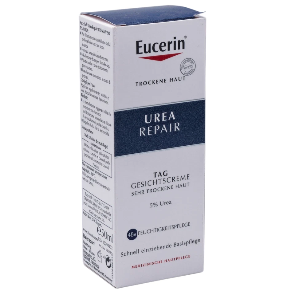 BEIERSDORF AG EUCERIN Eucerin Urea Repair Gesichtscreme Tag 5%, 50 ml, Versandschaden, PZN: 15294332