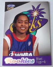Ukari Figgs Rookie Card Los Angeles Sparks WNBA 1999 Fleer Ultra #122